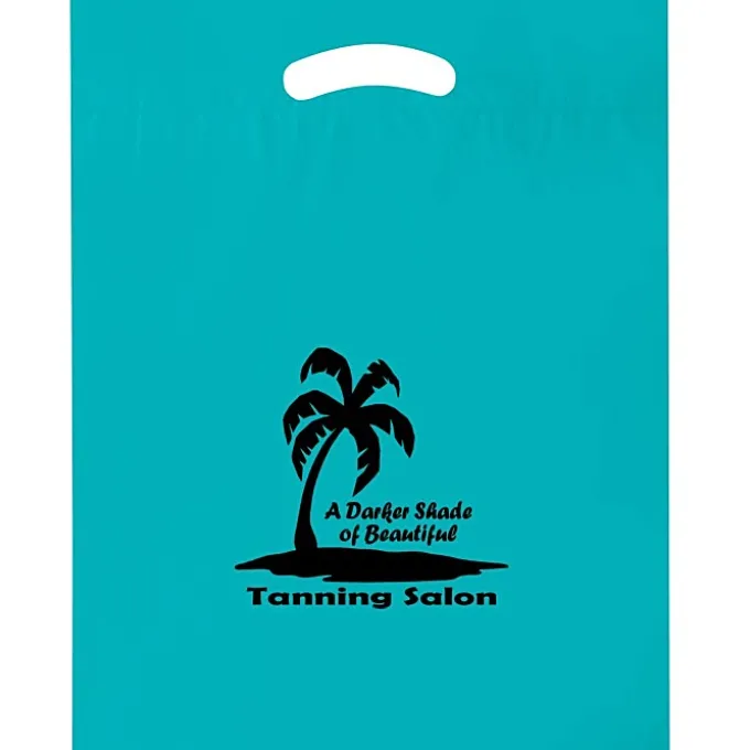 Reinforced Handle Plastic Bag - 15 inches x 12 inches