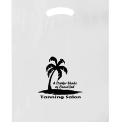 Reinforced Handle Plastic Bag - 15 inches x 12 inches