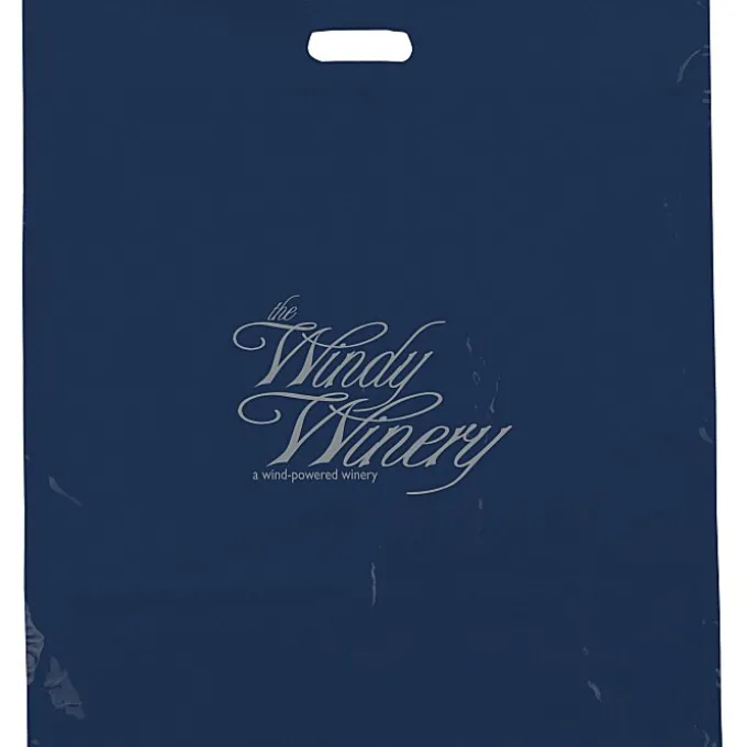 Reinforced Handle Plastic Bag - 22 inches x 20 inches