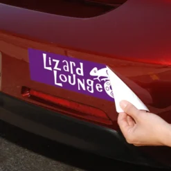 Removable Vinyl Bumper Sticker - 3 inches x 11-1/2 inches - Full Color