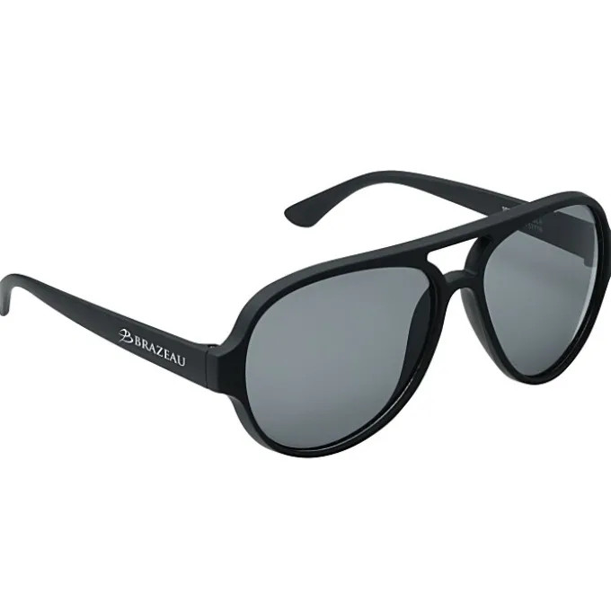 Renew Aviator Sunglasses with Rubberized Frames - 24 hr