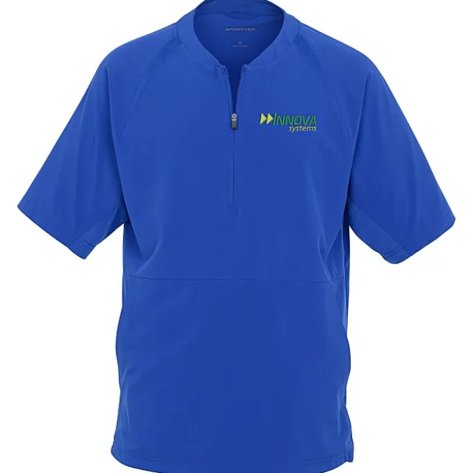 Repetition 1/2-Zip Short Sleeve Jacket