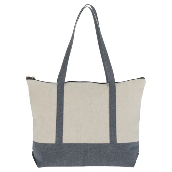 Repose 10-oz Zippered Tote - Embroidered