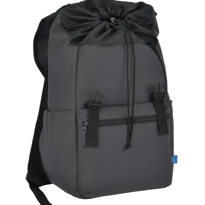 Repreve Our Ocean Laptop Rucksack Backpack - Embroidered