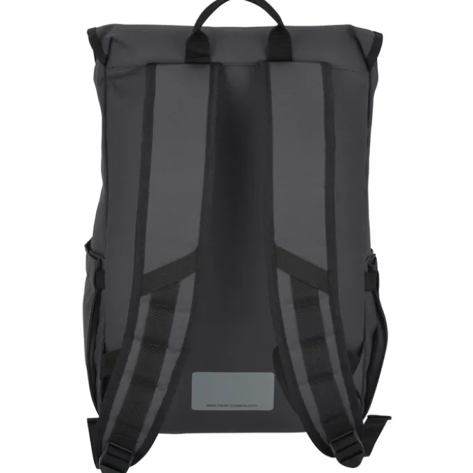 Repreve Our Ocean Laptop Rucksack Backpack - Embroidered