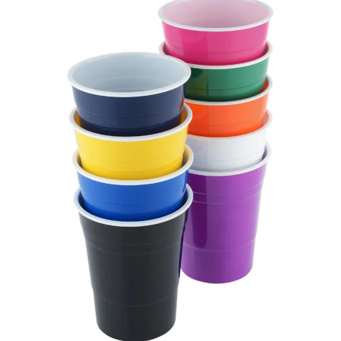 Reusable Plastic Party Cup - 16 oz