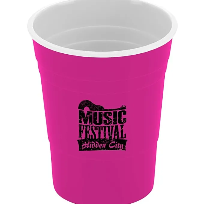 Reusable Plastic Party Cup - 16 oz