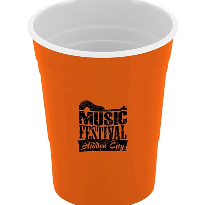 Reusable Plastic Party Cup - 16 oz - 24 hr