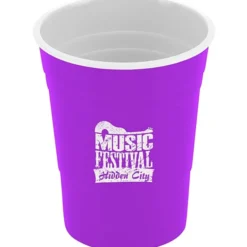 Reusable Plastic Party Cup - 16 oz - 24 hr