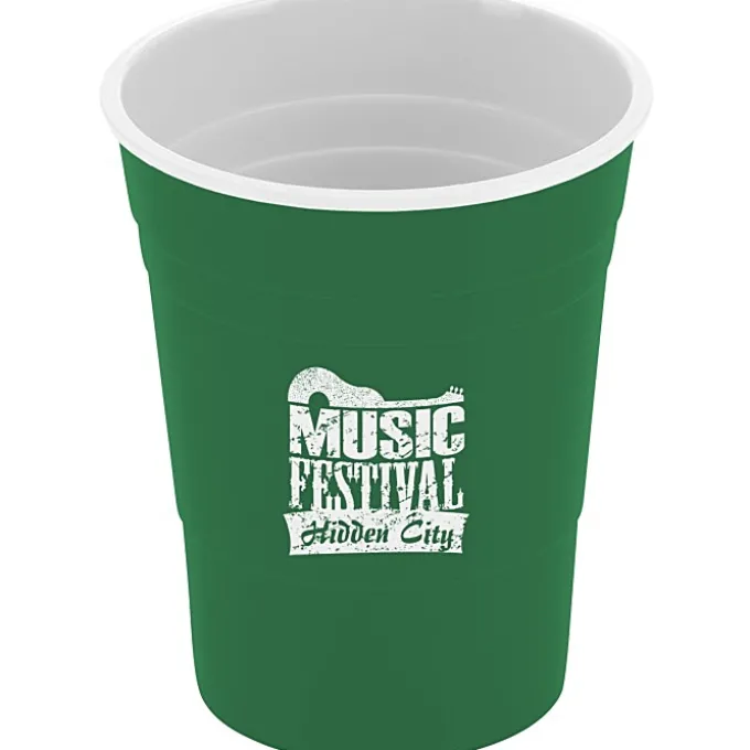 Reusable Plastic Party Cup - 16 oz - 24 hr
