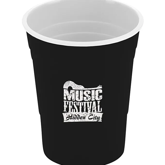 Reusable Plastic Party Cup - 16 oz - 24 hr