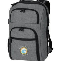 RFID Laptop Backpack - Embroidered- 24 hr