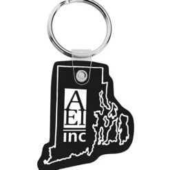 Rhode Island Soft Keychain - Opaque