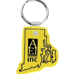 Rhode Island Soft Keychain - Opaque