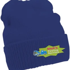 Rib Knit Beanie with Cuff