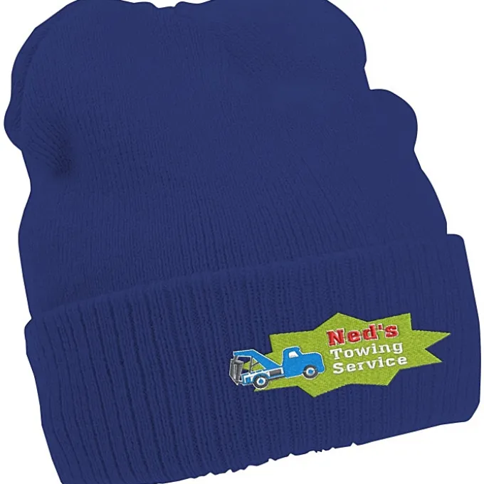 Rib Knit Beanie with Cuff