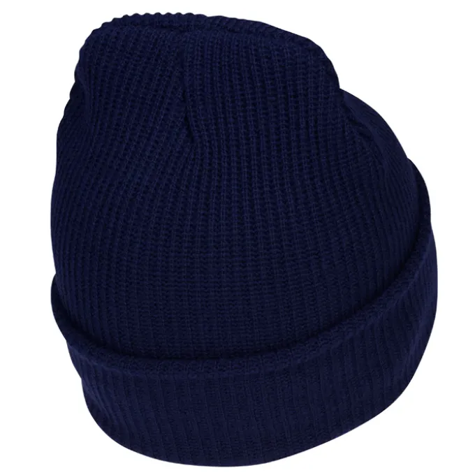 Rib Knit Cuffed Beanie