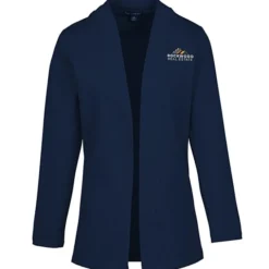 Rib Knit Open Cardigan - Ladies'