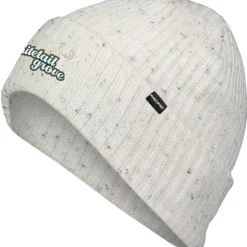 Rib Knit Tweed Beanie