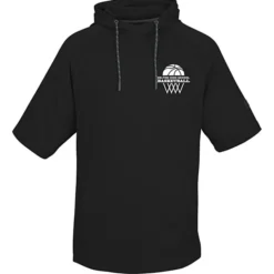 Richardson Charge Performance Fleece Short Sleeve Hoodie