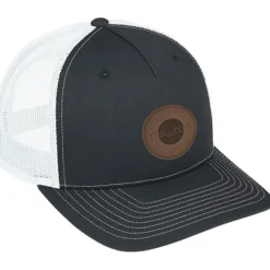 Richardson Five Panel Snapback Trucker Cap - Laser Engraved Patch
