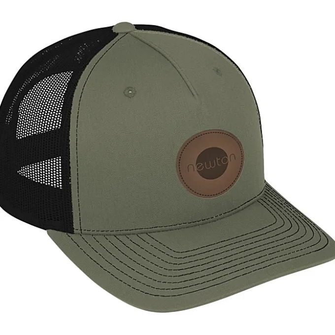Richardson Five Panel Snapback Trucker Cap - Laser Engraved Patch