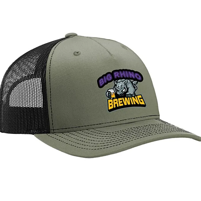 Richardson Five Panel Snapback Trucker Cap - Full Color