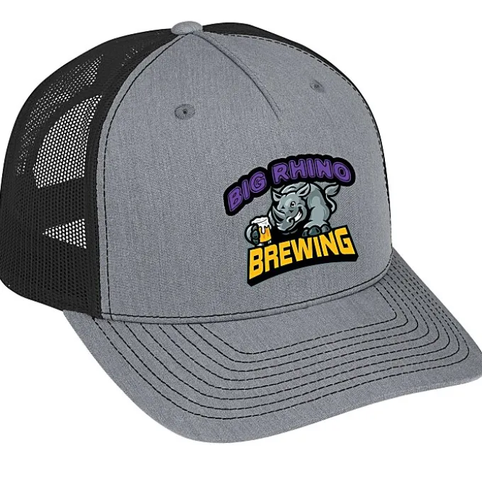 Richardson Five Panel Snapback Trucker Cap - Full Color