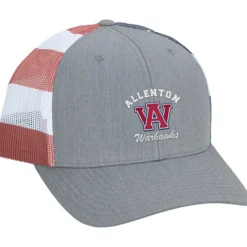 Richardson Printed Mesh Back Trucker Cap - FLAG