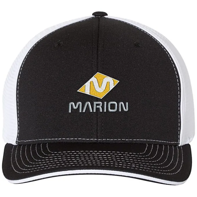 Richardson Pulse Sportmesh Cap - White Meshback