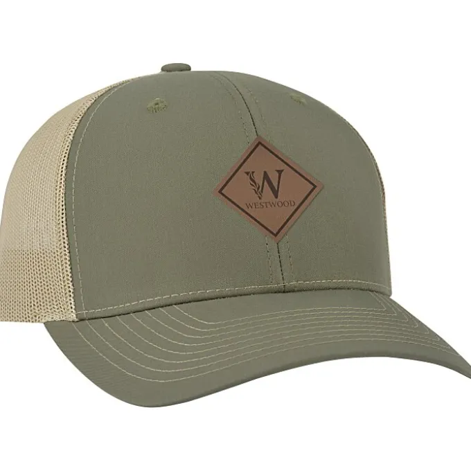 Richardson Recycled Trucker Cap - Laser Engraved Patch