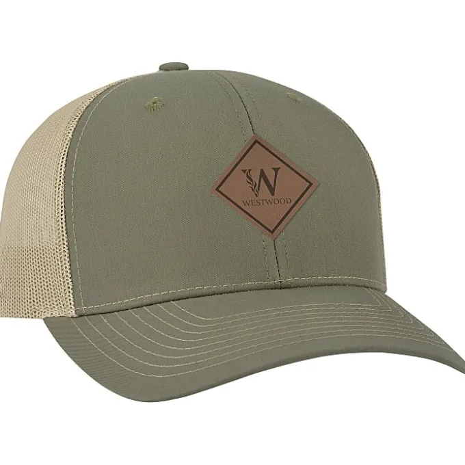 Richardson Recycled Trucker Cap - Laser Engraved Patch