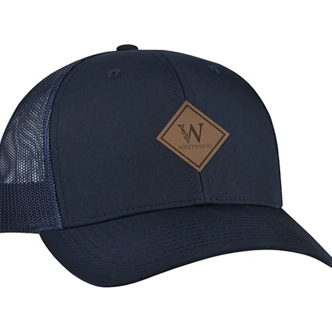 Richardson Recycled Trucker Cap - Laser Engraved Patch