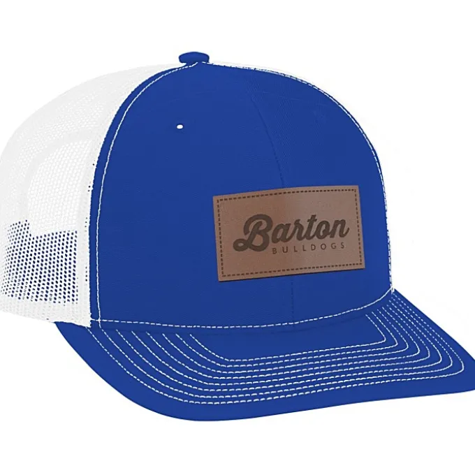 Richardson Trucker Snapback Cap - Laser Engraved Patch
