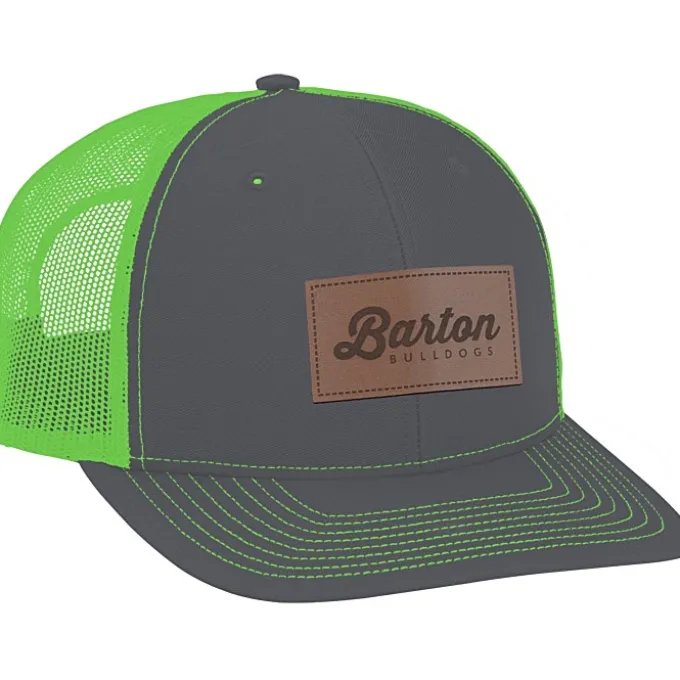 Richardson Trucker Snapback Cap - Laser Engraved Patch