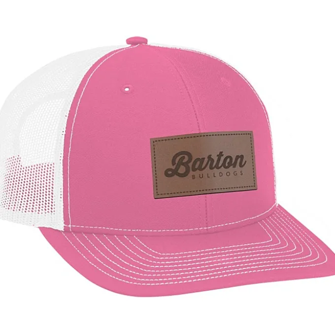 Richardson Trucker Snapback Cap - Laser Engraved Patch