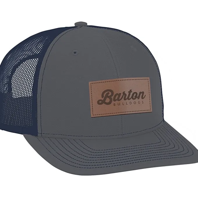 Richardson Trucker Snapback Cap - Laser Engraved Patch
