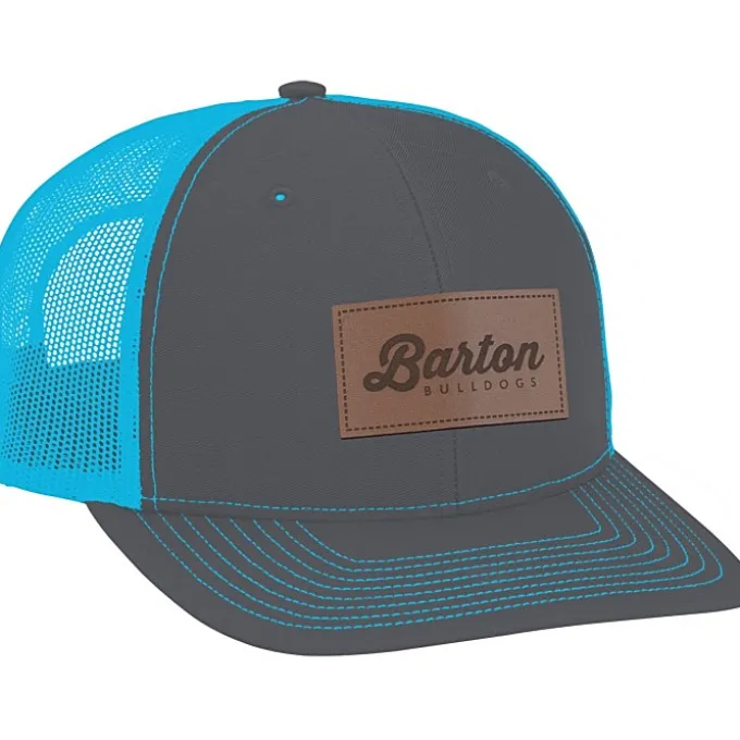 Richardson Trucker Snapback Cap - Laser Engraved Patch