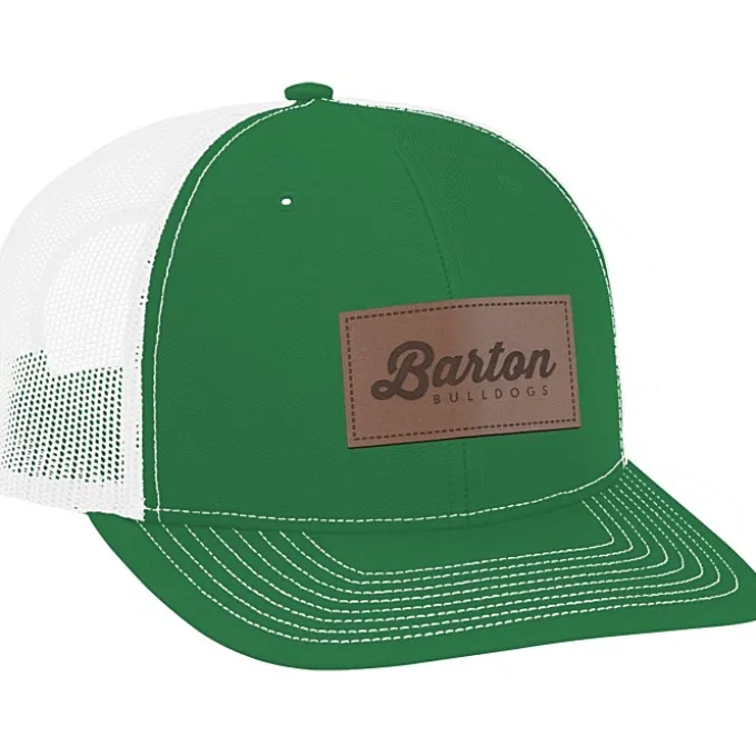 Richardson Trucker Snapback Cap - Laser Engraved Patch