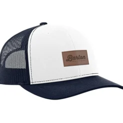 Richardson Trucker Snapback Cap - Laser Engraved Patch