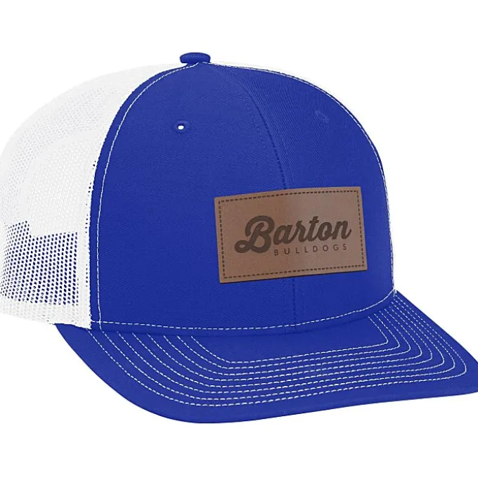Richardson Trucker Snapback Cap - Laser Engraved Patch - 24 hr