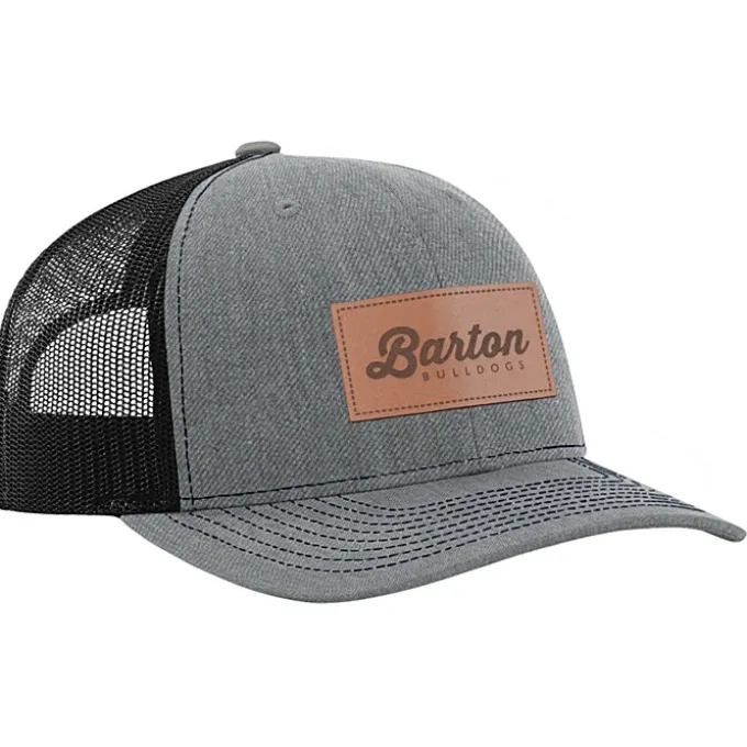Richardson Trucker Snapback Cap - Laser Engraved Patch - 24 hr