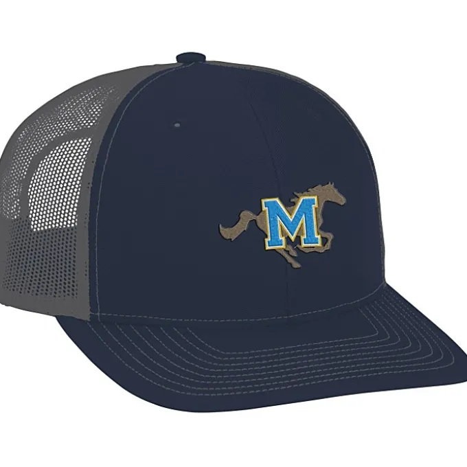 Richardson Trucker Snapback Cap - 3D Puff Embroidery