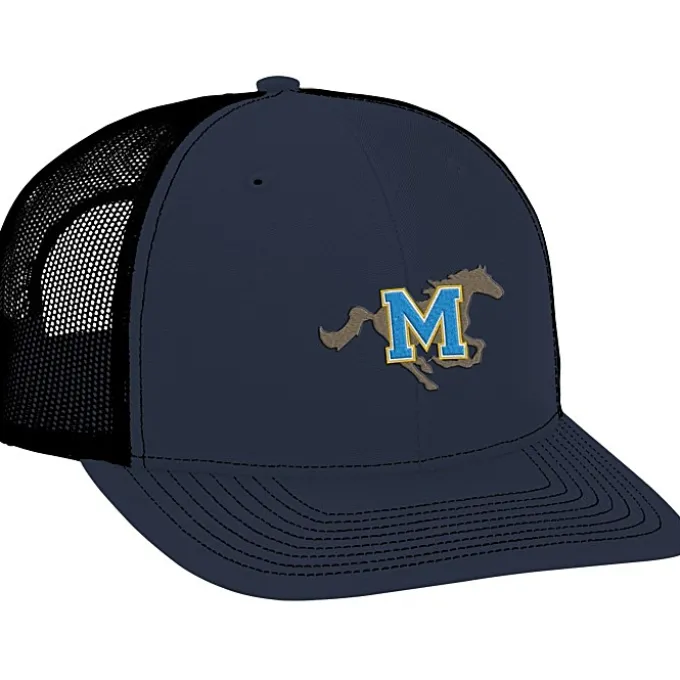 Richardson Trucker Snapback Cap - 3D Puff Embroidery