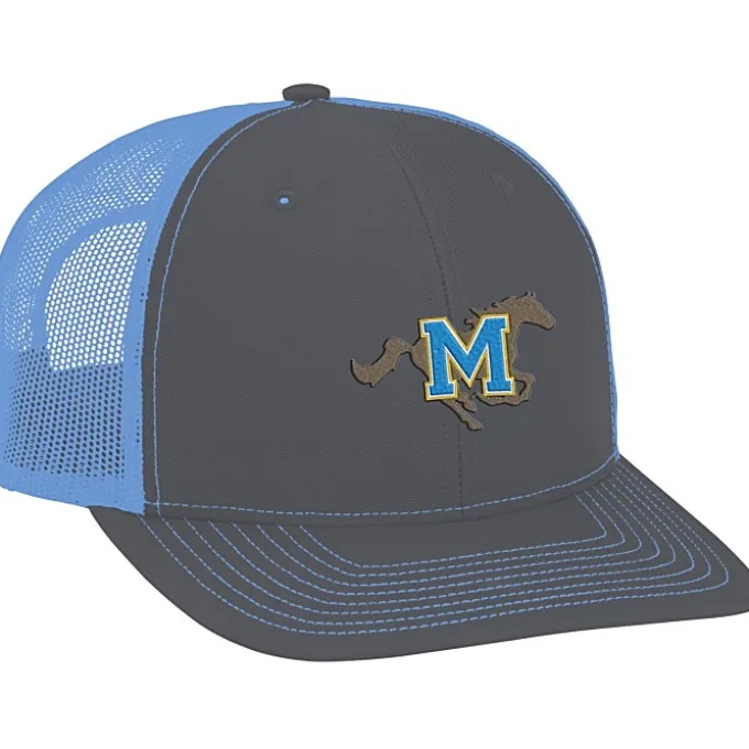 Richardson Trucker Snapback Cap - 3D Puff Embroidery