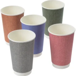 Ridge Full Color Insulated Paper Cup - 16 oz.