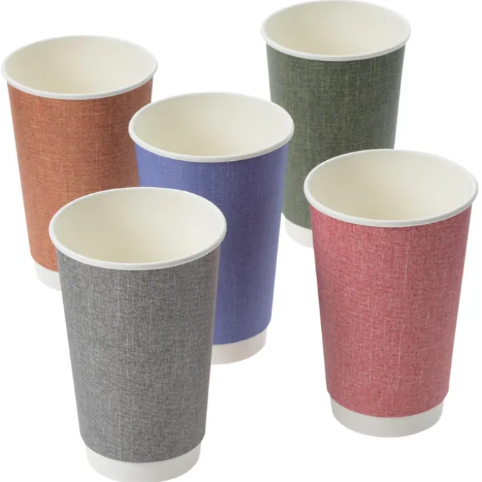 Ridge Full Color Insulated Paper Cup - 16 oz.