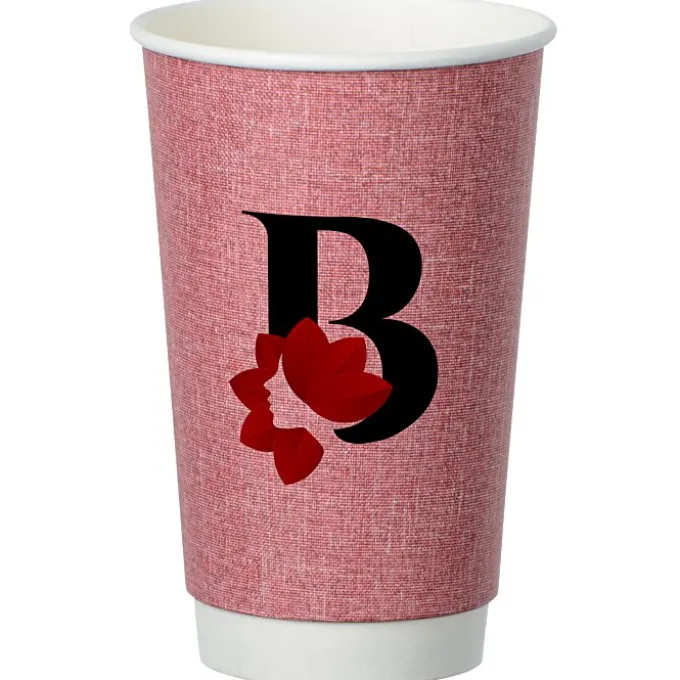 Ridge Full Color Insulated Paper Cup - 16 oz.