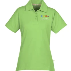 Ringspun Combed Cotton Jersey Polo - Ladies' - Embroidered