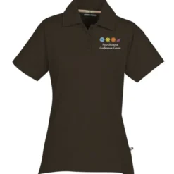 Ringspun Combed Cotton Jersey Polo - Ladies' - Embroidered